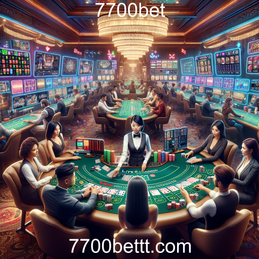 A Emoção dos Jogos Ao Vivo no 7700bet